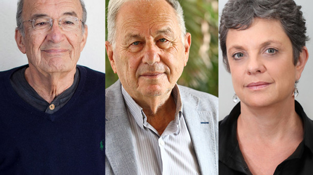 יולי תמיר, אמנון רובינשטיין ויוסי שריד (צילום: יח"צ,אלוני מור,אריק סולטן)