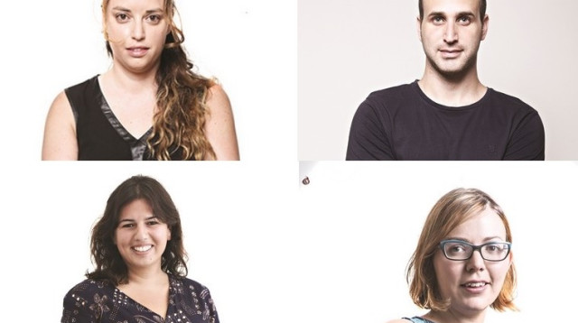 אודי בינשטוק, עדי בר דוד, ליטל ספיבק ולימאי ברזלי אורן (צילום: אריאל בשור,אלוני מור,הדס פרוש , פלאש 90)