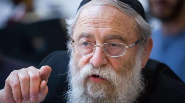 הרב אריה שטרן (צילום: פלאש 90)