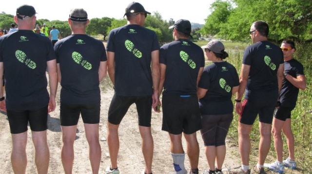 קבוצת ריצה "רצים עם רמי" (צילום: שחר פליישמן)