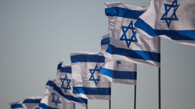 דגלי ישראל (צילום: יונתן זינדל, פלאש 90)