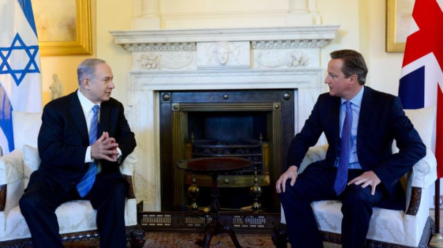 בנימין נתניהו ודיוויד קמרון (צילום: אבי אוחיון, לע"מ)