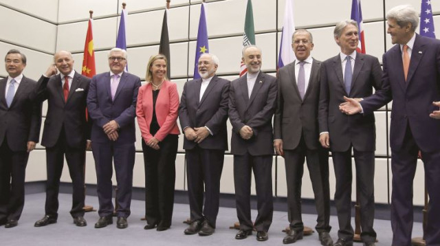 החתימה על הסכם הגרעין (צילום: רויטרס)