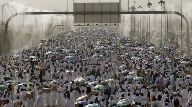 עולי רגל במכה, סעודיה  (צילום: רויטרס)