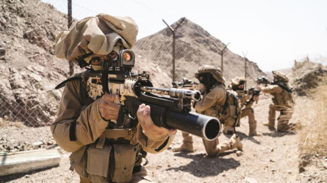 לוחם יחידת "רימון" (צילום: דובר צה"ל)