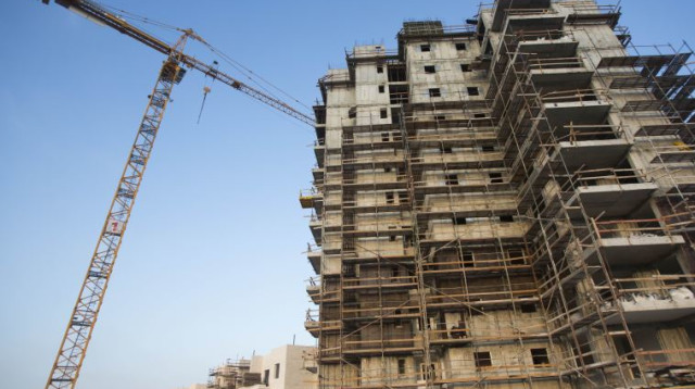 אתר בנייה (צילום: יונתן זינדל, פלאש 90)