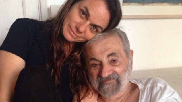 מאיה קדישמן עם אביה מנשה קדישמן (צילום: יח"צ)