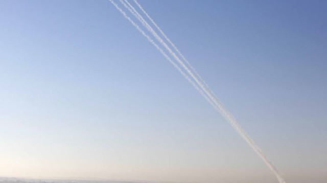 יירוט רקטה מרצועת עזה ע"י כיפת ברזל, ארכיון (צילום: אדי ישראל, פלאש 90)