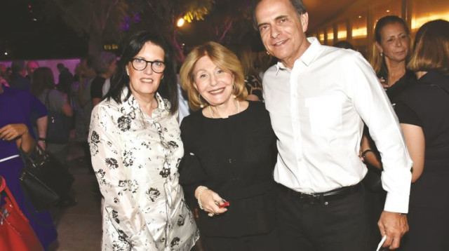 אמנון דיק, ציפי רובין ונאוה דיק (צילום: אביב חופי)