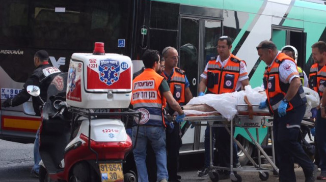 פיגוע בארמון הנציב בירושלים (צילום: מרק ישראל סלם)