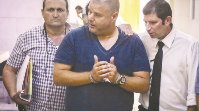 מעצרו של אלי מוסלי (צילום: פלאש 90)