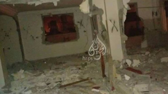 הריסת בית המחבל שרצח את דליה למקוס (צילום: רשת אל חוריה)