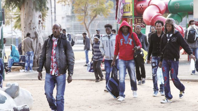 מבקשי מקלט בתל אביב, אריתראים (צילום: גדעון מרקוביץ, פלאש 90)