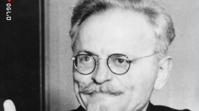 "טרוצקי על מות בנו" (צילום: יח"צ)