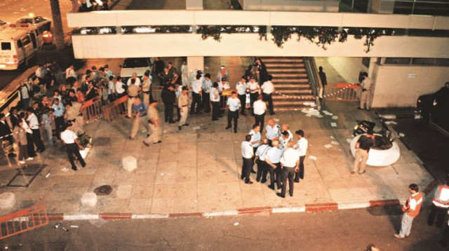 זירת רצח יצחק רבין (צילום: נעם וינד)