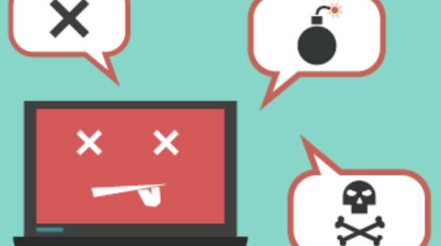 אלימות ברשת (צילום: אינגאימג)