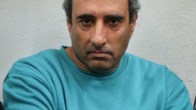 חגי עמיר בהארכת מעצרו (צילום: פלאש 90)