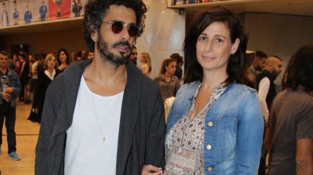 גיל דסיאנו ויפעת פיש בהריון (צילום: אור גפן)