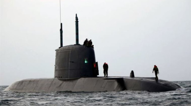 צוללת בחיל הים (צילום: דובר צה"ל)