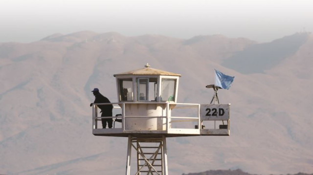 עמדת או"ם, מעבר קוניטרה (צילום: רויטרס)