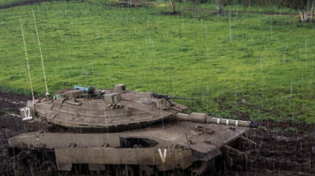 טנק סימן 4 (צילום: דובר צה"ל)