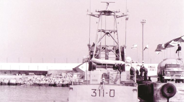 ספינת הטילים הראשונה של שייטת 3 (צילום: דובר צה"ל)