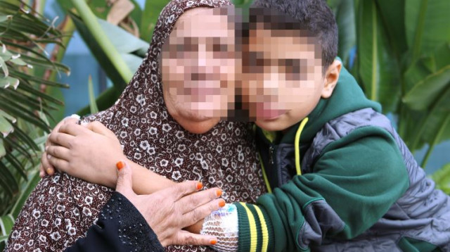 עיישה וראג'ב, לפני שחרורה מרמב"ם (צילום: פיוטר פליטר)