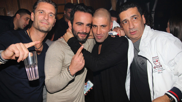 יום הולדת צחי אשכנזי, צחי אשכנזי, דורון מירן, לירן שטראובר, אליאב אוזן (צילום: אור גפן)