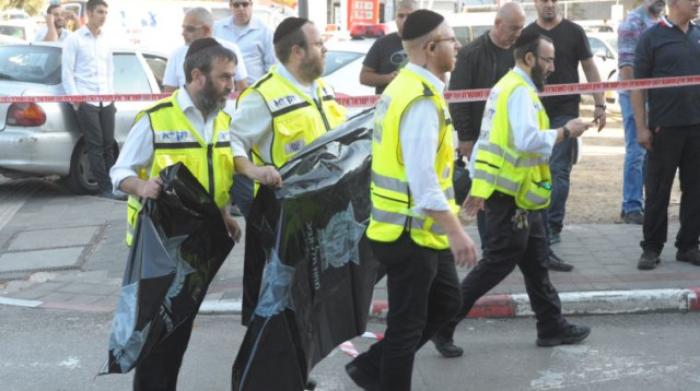 פיגוע תל אביב (צילום: אבשלום ששוני)