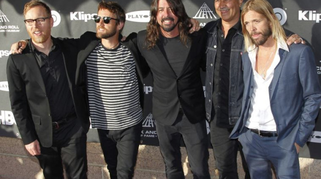 להקת פו פייטרס (צילום: רויטרס)