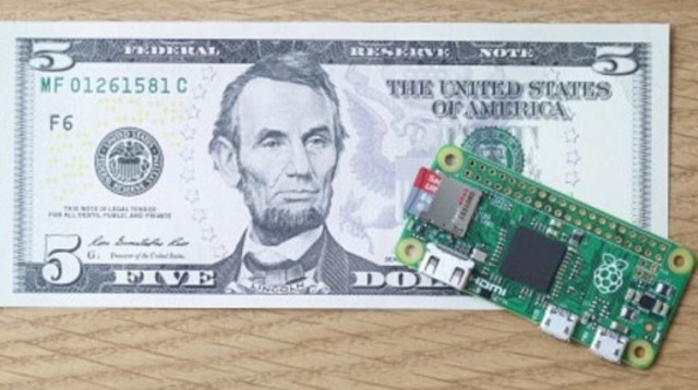המיקרו מחשב PI ZERO  (צילום: Raspberry Pi)