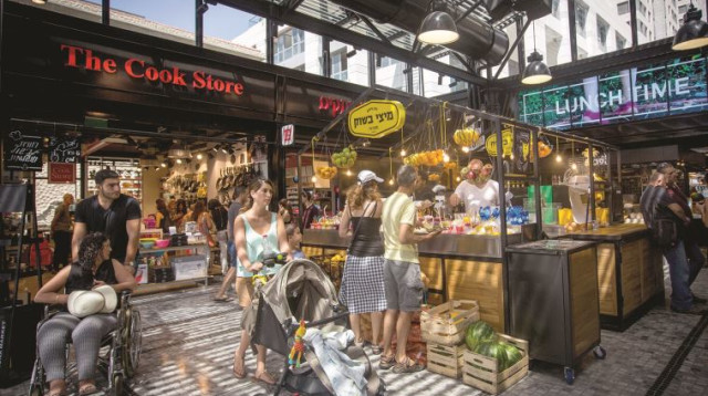 מתחם שרונה (צילום: מרים אלסטר, פלאש 90)