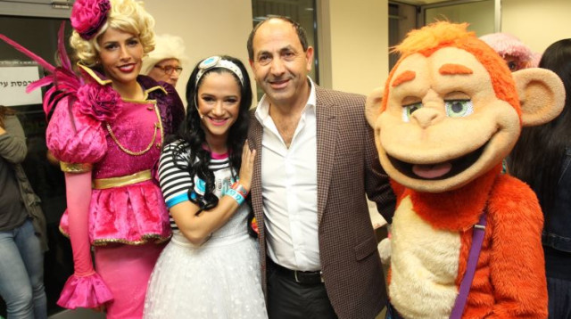 רמי לוי, לינור אברג'יל, הלאונג' (צילום: רפי דלויה)