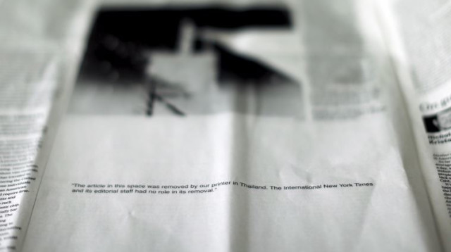 מאמר בניו יורק טיימס (צילום: רויטרס)