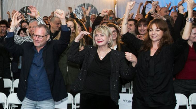 ד"ר ענת כרם-אנג'ל, פרופ' שוש ארד ורוני דואק, הלאונג' (צילום: דניאל עובדיה)