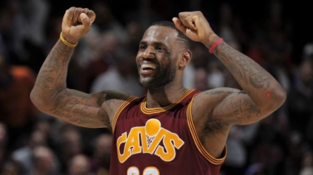 לברון ג'יימס (צילום: AFP)