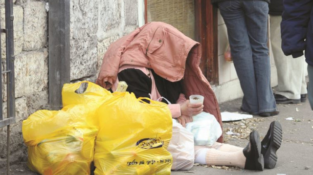 חסר בית, עוני (צילום: מרק ישראל סלם)