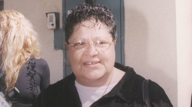 אביבה גרנות בכלא נווה תרצה (צילום: ברק פכטר)