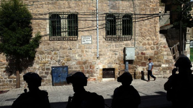 חיילי צה"ל בחברון (צילום: נתי שוחט, פלאש 90)