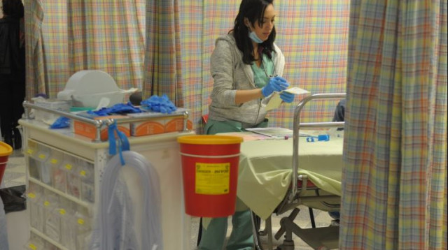 חדר מיון, בית חולים אסף הרופא  (צילום: אבשלום ששוני)