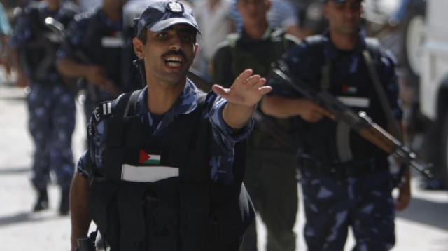 כוחות המשטרה של הרשות הפלסטינית (צילום: רויטרס)