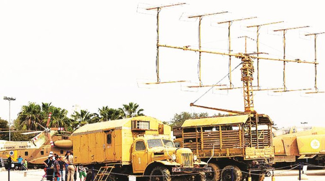 המכ"ם הסובייטי בשטח ישראל (צילום: אורן רוזן, ויקיפדיה)