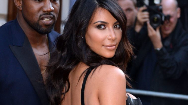 קים קרדשיאן וקניה ווסט (צילום: Getty images)