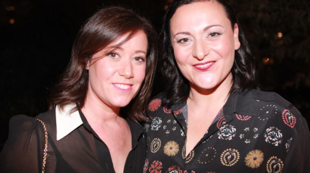 גל נאור ואיריס ריבקינד-בן צור (צילום: אבישי פינקלשטיין)