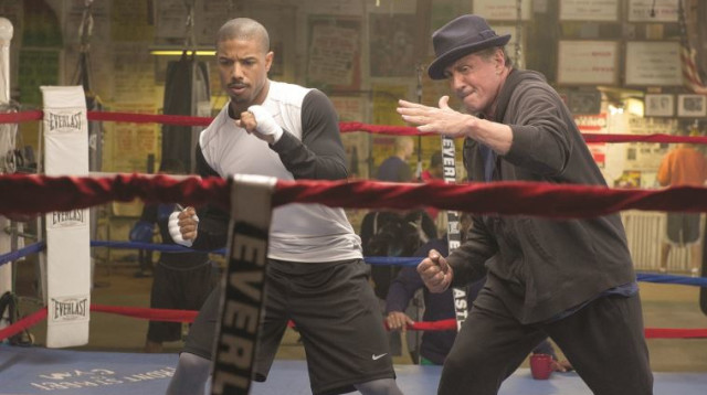 סילבסטר סטאלון בסרט "קריד" (צילום: יח"צ)