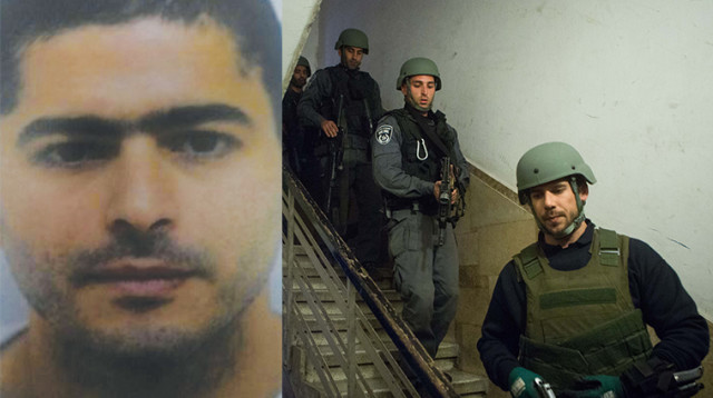 נשאת מוחמד מלחם, המחבל החשוד הירי בתל אביב (צילום: מרים אלסטר, פלאש 90)