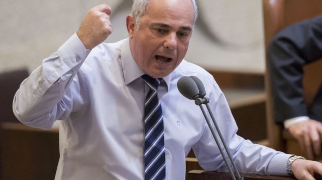 יובל שטייניץ בכנסת  (צילום: יונתן סינדל, פלאש 90)