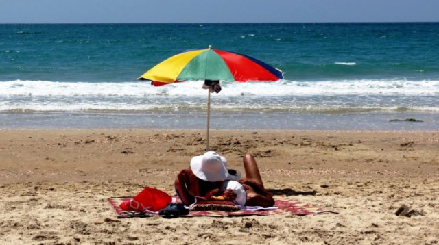 חוף פלמחים (צילום: דב גרינבלט)