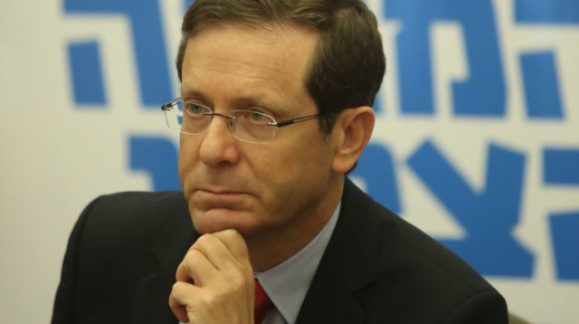 יו"ר האופוזיציה יצחק הרצוג (צילום: מרק ישראל סלם)