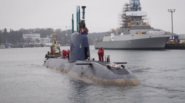 צוללת אח"י רהב (צילום: דובר צה"ל)